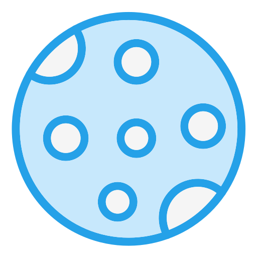 faza księżyca Generic Blue ikona