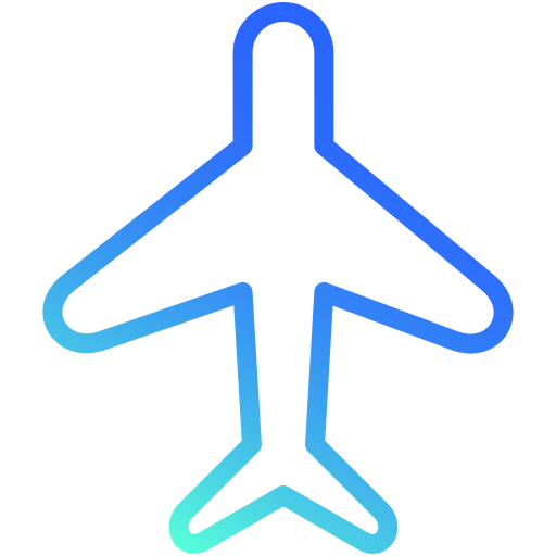 Flight mode Generic Gradient icon