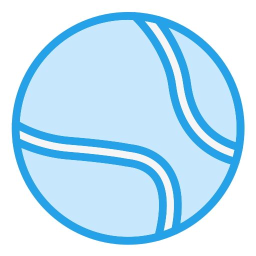 piłka tenisowa Generic Blue ikona