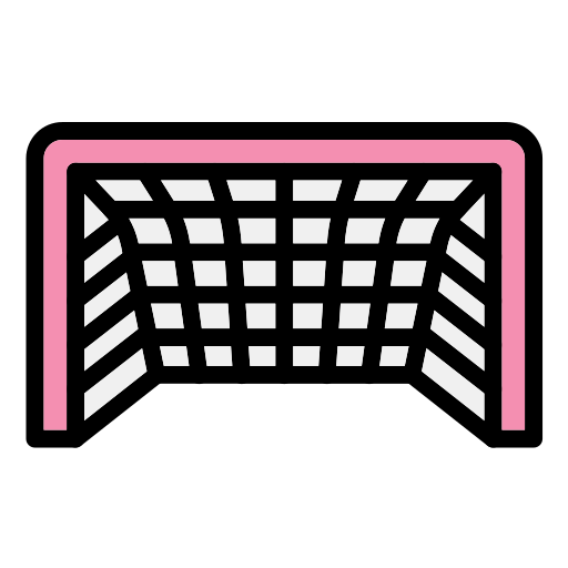 サッカーゴール Generic Outline Color icon