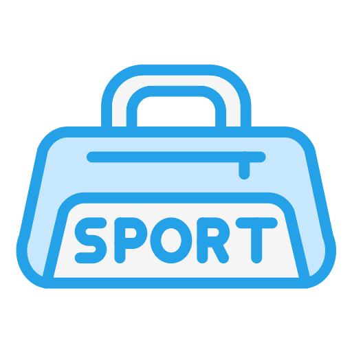 스포츠 가방 Generic Blue icon