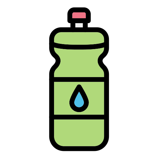 水筒 Generic Outline Color icon