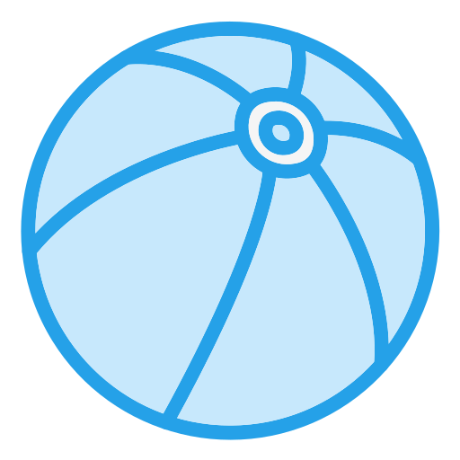 Beach Ball Generic Blue icon