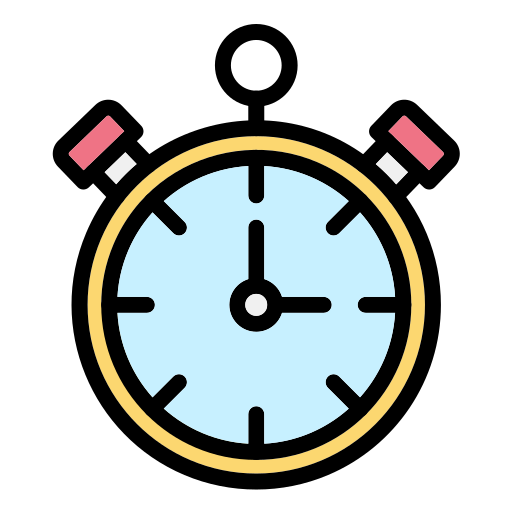 chronomètre Generic Outline Color Icône