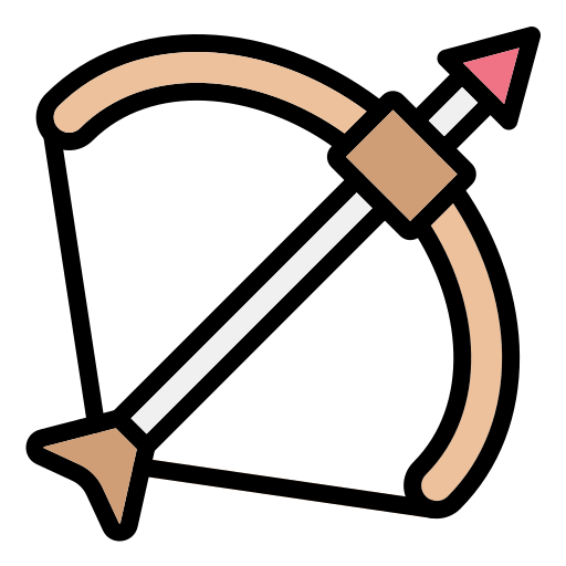 弓 Generic Outline Color icon