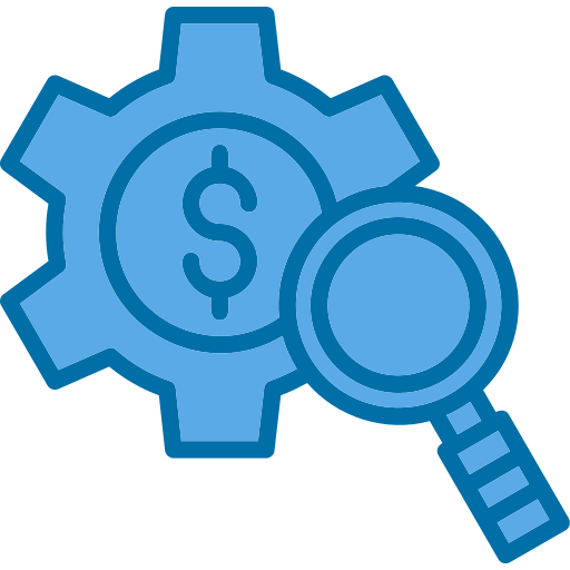 business intelligence Generic Blue icono