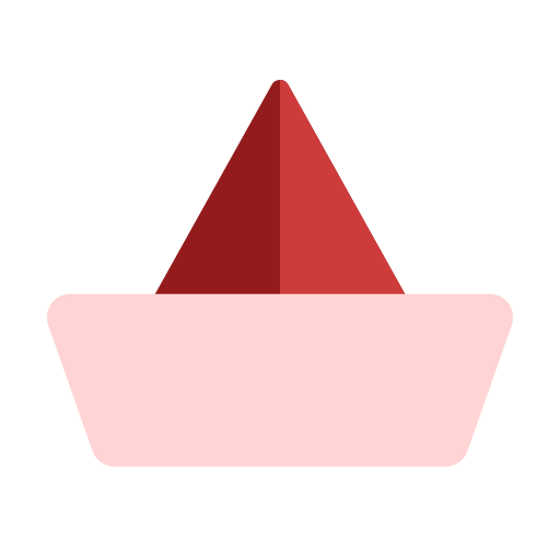 barco de papel Generic Flat icono