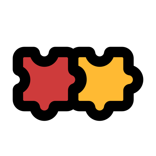 Puzzles Generic Outline Color icon