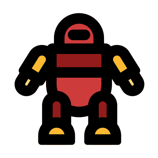 robot Generic Outline Color icona