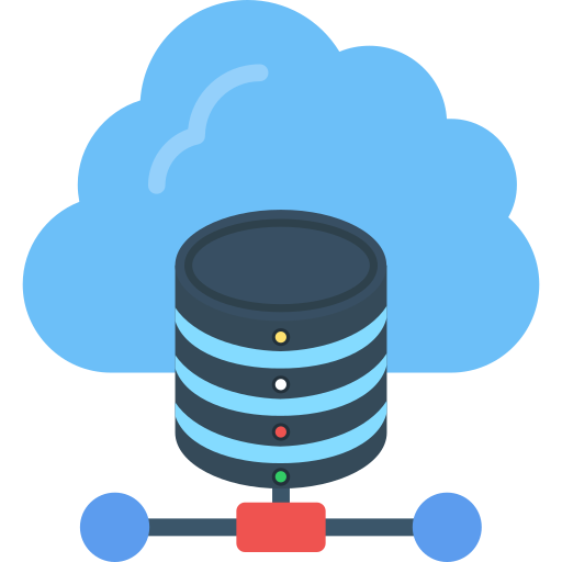 cloud-database Generic Flat icoon