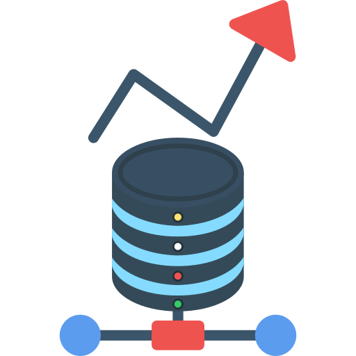 analisi dei dati Generic Flat icona