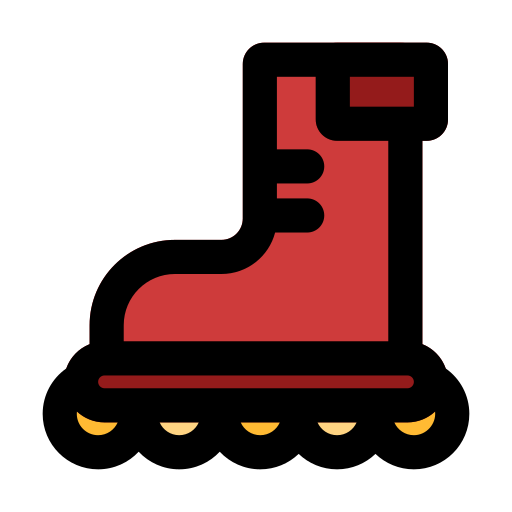 Rollerskate Generic Outline Color icon