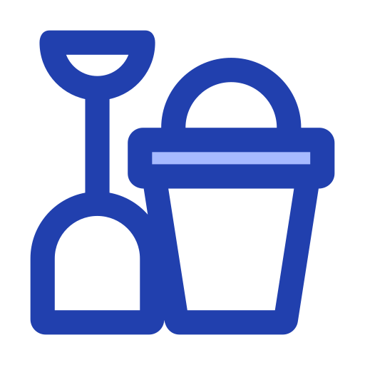 Sand toy Generic Blue icon
