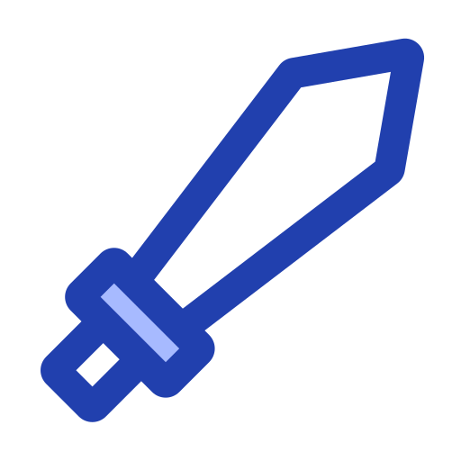 sword Generic Blue icon