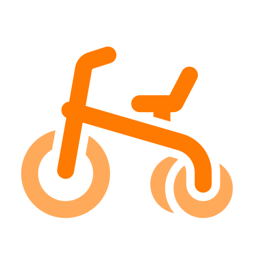 triciclo Generic Flat icono
