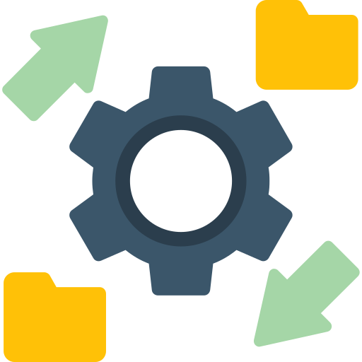 Data transformation Generic Flat icon