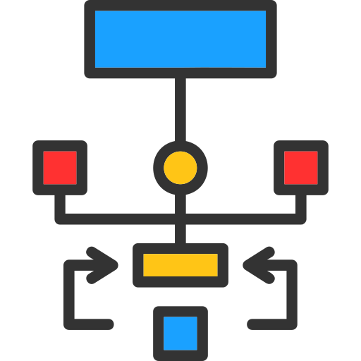 algoritmo Generic Outline Color icono