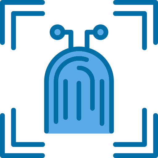 biométrico Generic Blue icono