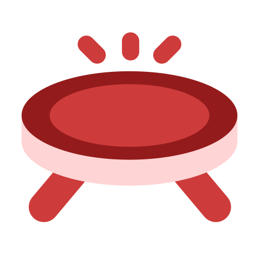 trampoline Generic Flat icoon