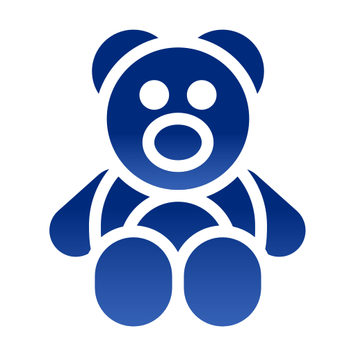 knuffelbeer Generic Flat Gradient icoon