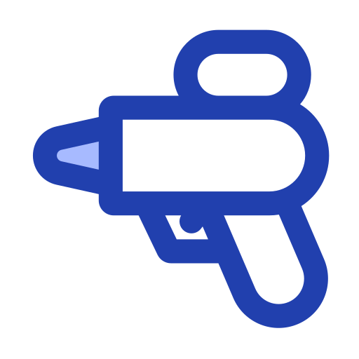 Water Gun Generic Blue icon