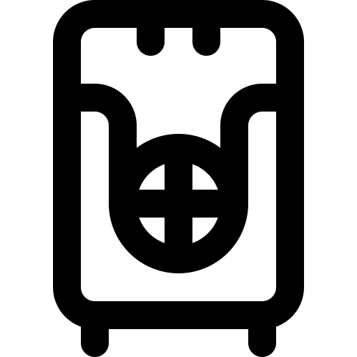 klimatyzer Super Basic Rounded Lineal ikona