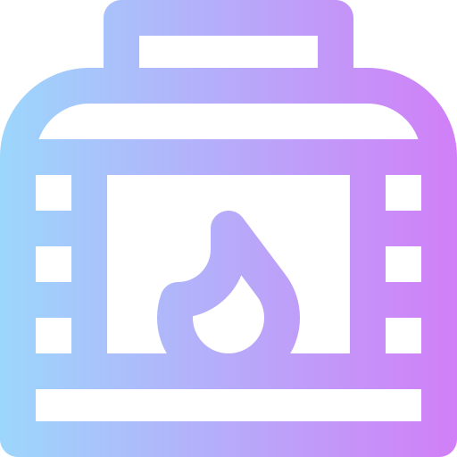 hogar Super Basic Rounded Gradient icono