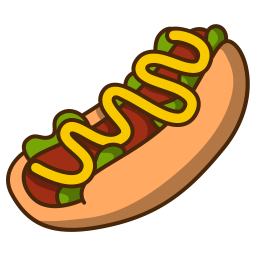 sanduíche de cachorro-quente Generic color lineal-color Ícone