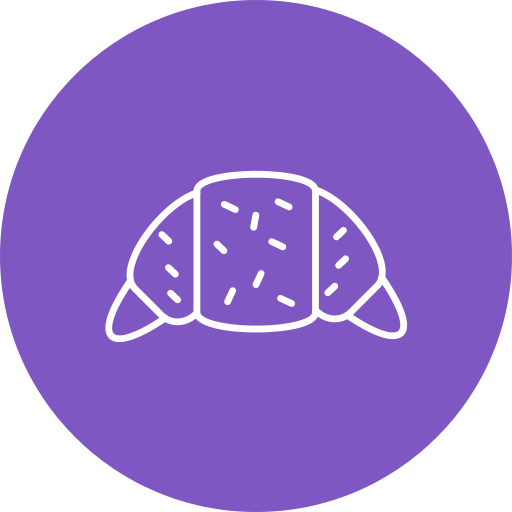 Croissant Generic Flat icon