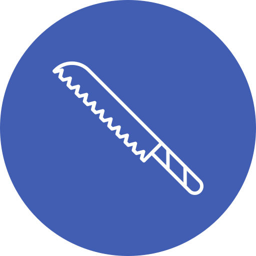 Bread Knife Generic Flat icon