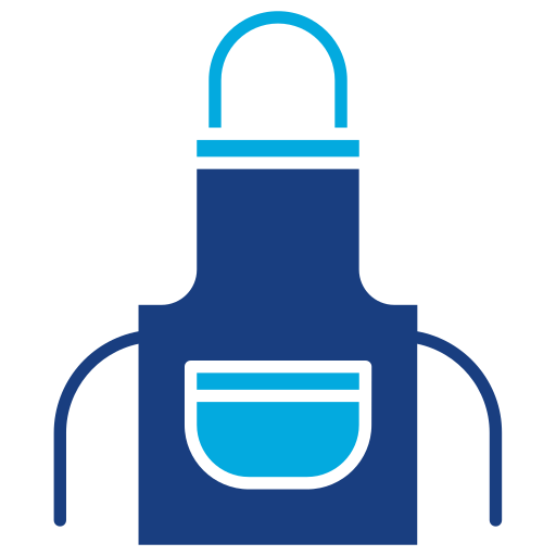 schürze Generic Blue icon