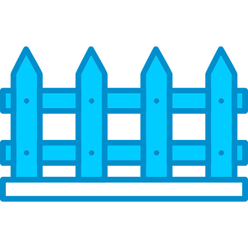 Fence Generic Blue icon
