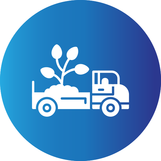 vrachtwagen Generic Blue icoon