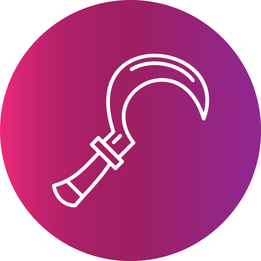 Sickle Generic Flat Gradient icon