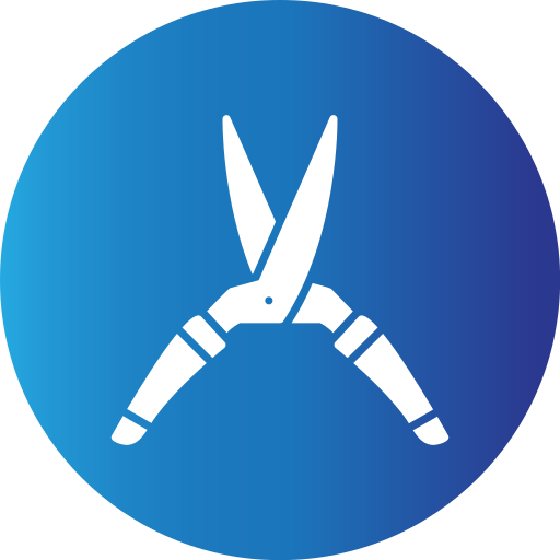Pruning Shears Generic Blue icon