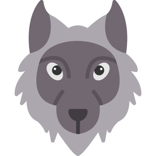 wolf Generic Flat icoon