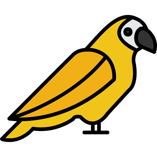 perroquet Generic Outline Color Icône