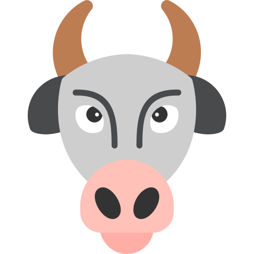 mucca Generic Flat icona