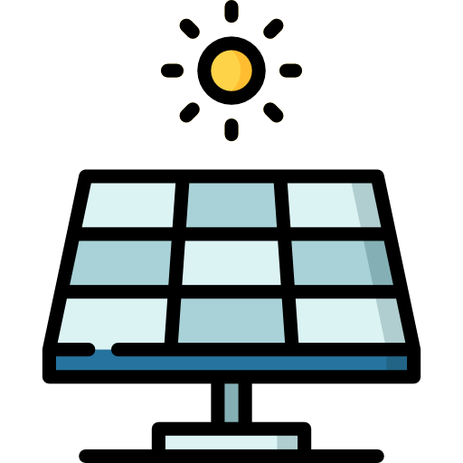 painel solar Special Lineal color Ícone