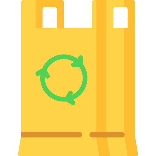torba z recyklingu Special Flat ikona
