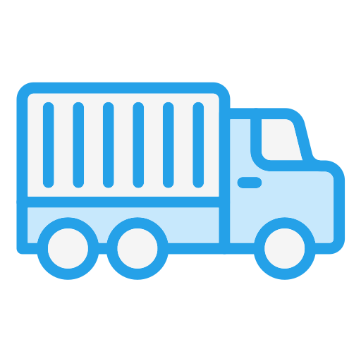 トラック Generic Blue icon