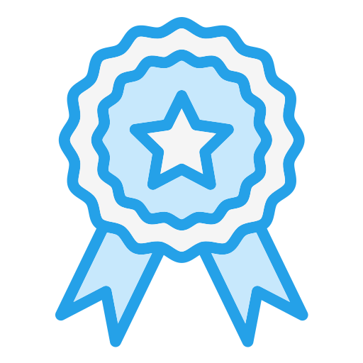 Ribbon Generic Blue icon