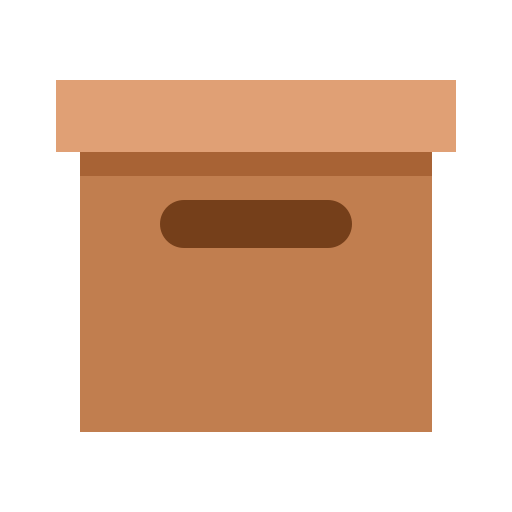 Коробка Generic Flat иконка