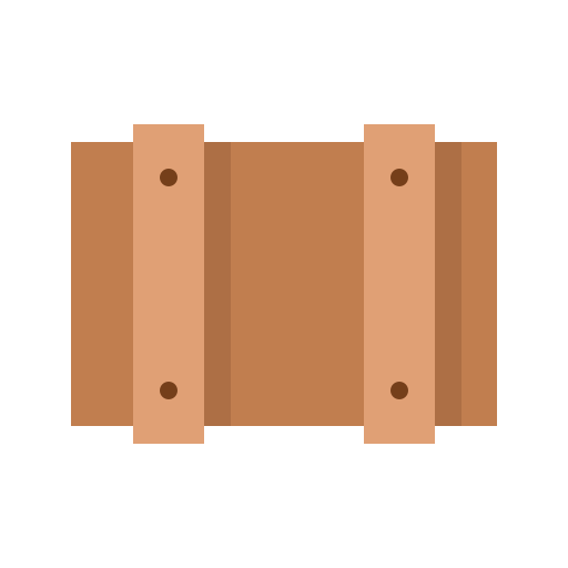 drewniane pudło Generic Flat ikona