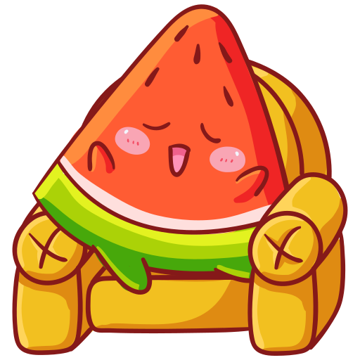 watermeloen Generic Outline Color icoon