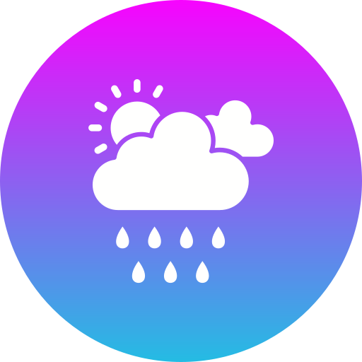 Rainy Day Generic Flat Gradient icon