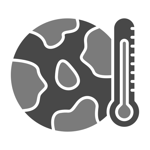 지구 온난화 Generic Grey icon