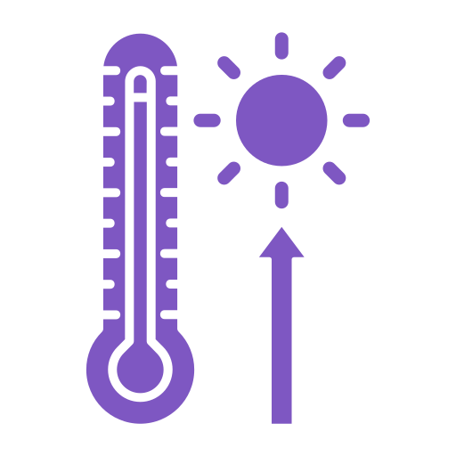 높은 온도 Generic Flat icon