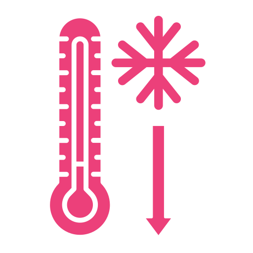 Низкая температура Generic Flat иконка
