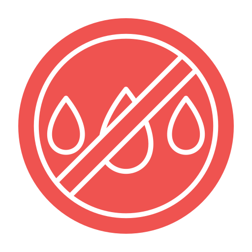 No Water Generic Flat icon